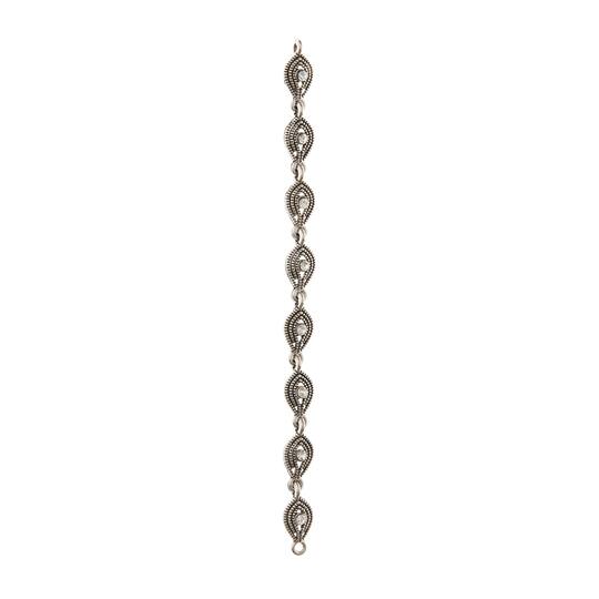 Bead Gallery® Silver Metal Oval Link Beads